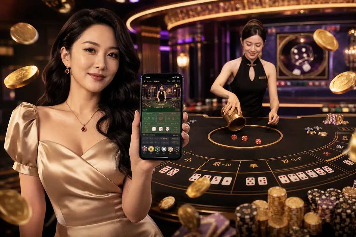 ijaya88b Casino meja baccarat live dealer